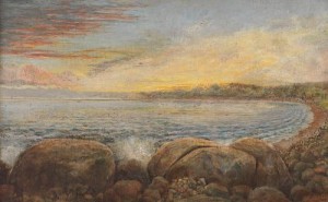Dolivers Neck, Gloucester, Mass by George TRIBE - auction artwork with signature