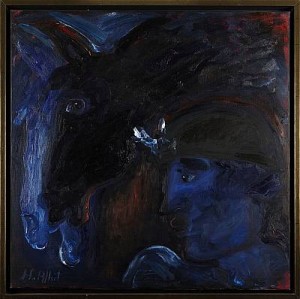 Man Vid Häst by Henrik ALLERT