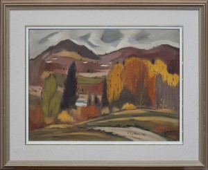 Höstlandskap by Paul SOULIKIAS - auction artwork with signature