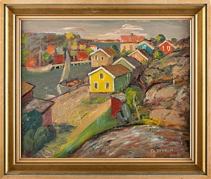 Kustsamhälle by Gustav Theodor WIBOM