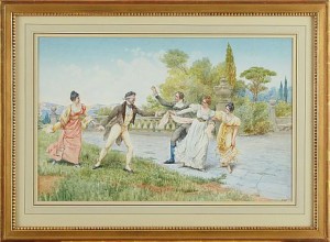 Blindbock by Carl HORN - auction artwork with signature