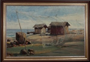Blåsig Dag by Bror Gösta FOHLIN