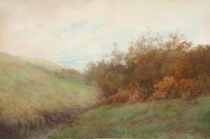 November, California by Lorenzo Palmer LATIMER - auction artwork with signature
