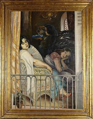 I Väntan by Gunnar EKBLOM - auction artwork with signature