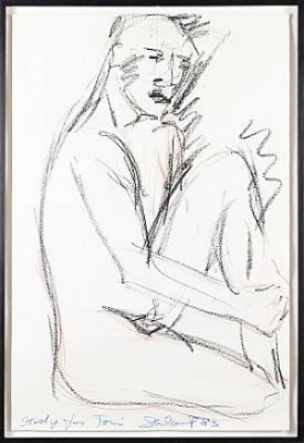 Study For Toni by Wolfgang Cihlarz SALOME - auction artwork with signature