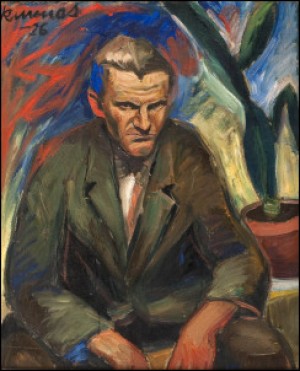 Porträtt Av Emil Virtasalo by Väinö KUNNAS - auction artwork with signature