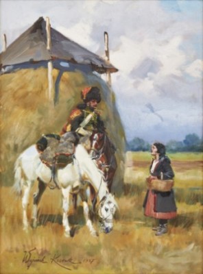 The Messenger by Wojciech KOSSAK