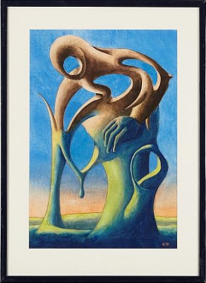 Surrealistiskt Träd by Nils EKWALL