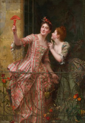 Two Elegant Ladies by Émile VILLA