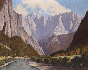 Entrance To The Gesäuse by Bruno HESS