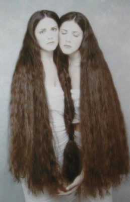 Twins, Heather And Erin by Joyce TENNESON - auction artwork with signature