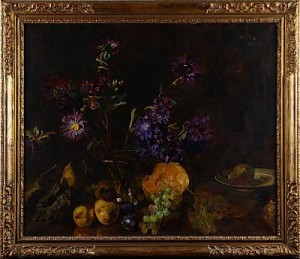 Stilleben Med Blommor by Axel PETER