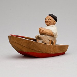 Man I Båt by Carl Olof TRYGG