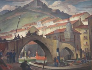 Spain by Rolf STOLL - auction artwork with signature