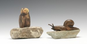 Two Cast Bronze Sculptures by Charles REUSSNER - auction artwork with signature