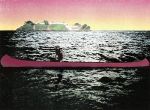 Canoe-island by Peter DOIG