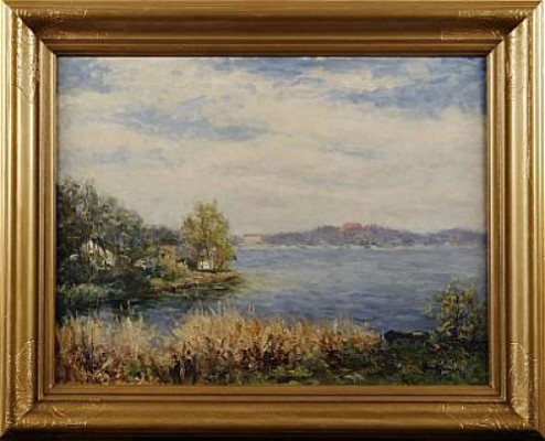 Vårdag Vid Sjön, Trekanten by Knut JANSON