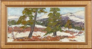 Norrländskt Landskap by Hermann TALVIK