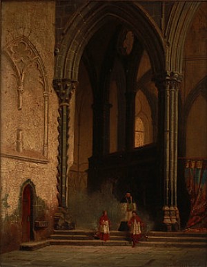 Kyrkointeriör by Vincent Stoltenberg LERCHE