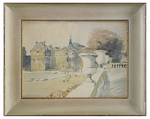 Le Jardin Du Luxembourg by Albert Nikolaievich BENOIS