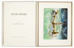 Hom-mere - L’eautre. Portfolio Comprising Of 10 Colour Lithographs by Roberto MATTA