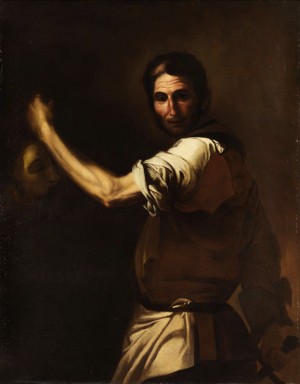 Der Henker Mit Dem Haupt Des Heiligen Johannes by Salvator ROSA