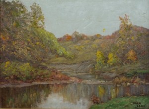 Landscape With Stream by Adam LEHR