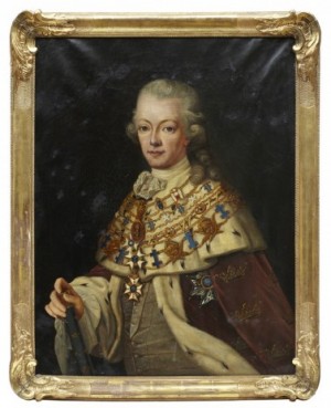 Kopia Efter, 18-/1900-tal. Porträtt Av Gustav Iii by Alexander ROSLIN