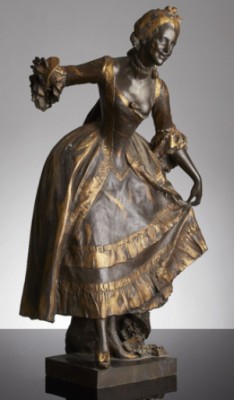 Le Bal Masqué by Antonin MERCIÉ - auction artwork with signature