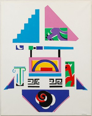 Composition by Lotte FORSFALT - auction artwork with signature