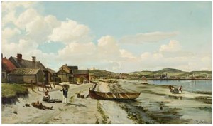 Trondheim Sett Fra Reina, Lademoen by Hans Emil JAHN