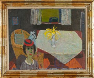 Kvinna Med Hund by Knut IRWE