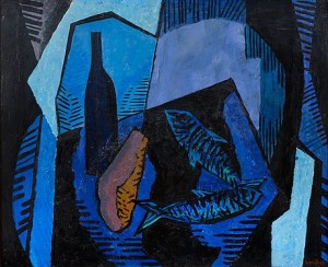Still Life In Blue by Erik ENROTH
