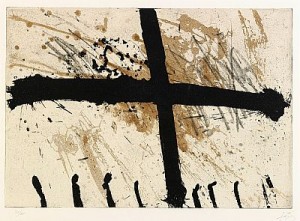 La Grille by Antoni TAPIES