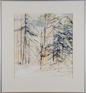 Vintervy by Antti SAJANIEMI - auction artwork with signature