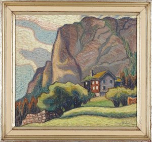 Landskap Från Telemark by Ture HOLM - auction artwork with signature