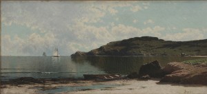 Calm Inlet, Possibly Bailey's Island, Maine by Alfred Thompson BRICHER