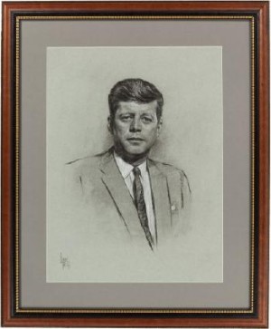 John F. Kennedy by Louis LUPAS