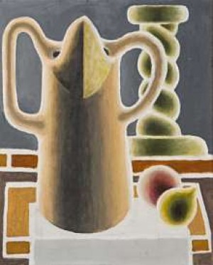 Stilleben Med Frukt Og Vase by Lars TILLER - auction artwork with signature