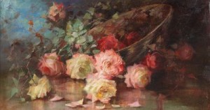 Still Life Of Roses by Florine HYER