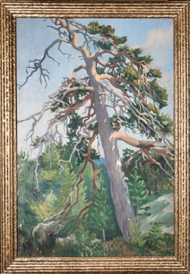 Tall by Kai NYQVIST - auction artwork with signature