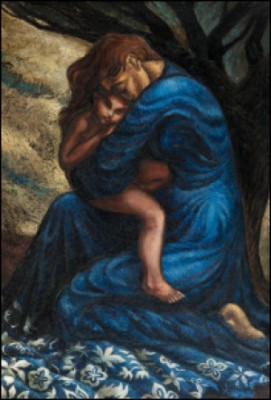 Maternité by Louis TEICHER - auction artwork with signature