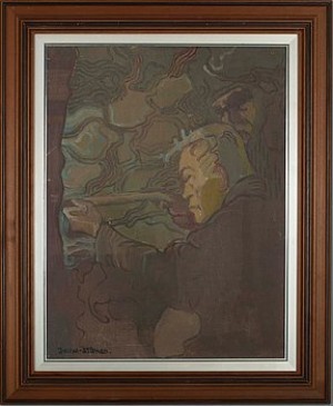 Siktningen by Joseph ALANEN - auction artwork with signature