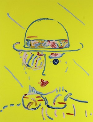 Portrait Of A Man by Peter MAX
