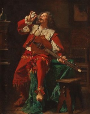 The Cavalier by Eduard CHARLEMONT