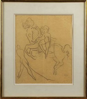 Cirkusprinsessan by Emmanuel GONDOUIN - auction artwork with signature