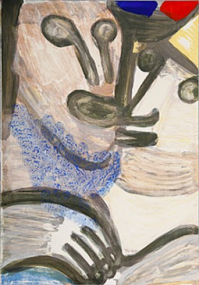 Figurkomposition by Alexandre Kaj ‘A Kaj’ LINDSTRÖM - auction artwork with signature