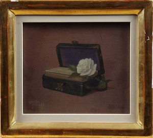 Stilleben Med Bibel by Greta GERELL