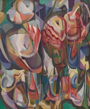 Tapestry by Clara L. DEIKE - auction artwork with signature