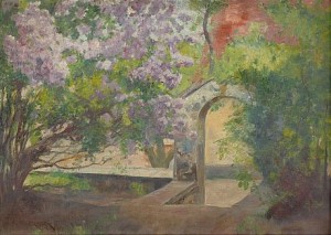 Blommande Syrener by Philipp FRANCK - auction artwork with signature